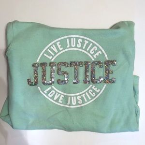 Girls Justice Hooded Sweatshirt